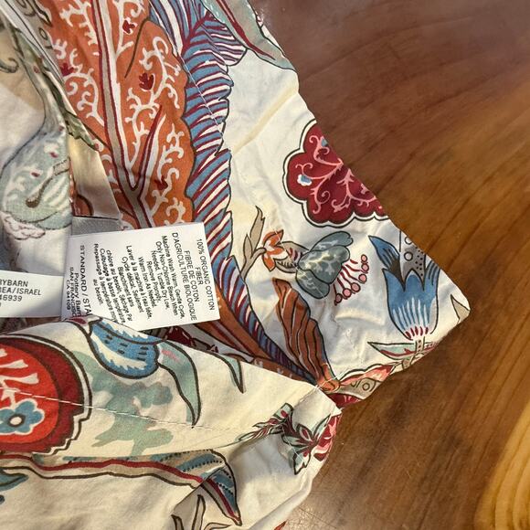Pottery Barn Dierder Lot of 3 Pillow Shams Palampore Cotton  Floral Euro PP7 - Picture 13 of 13